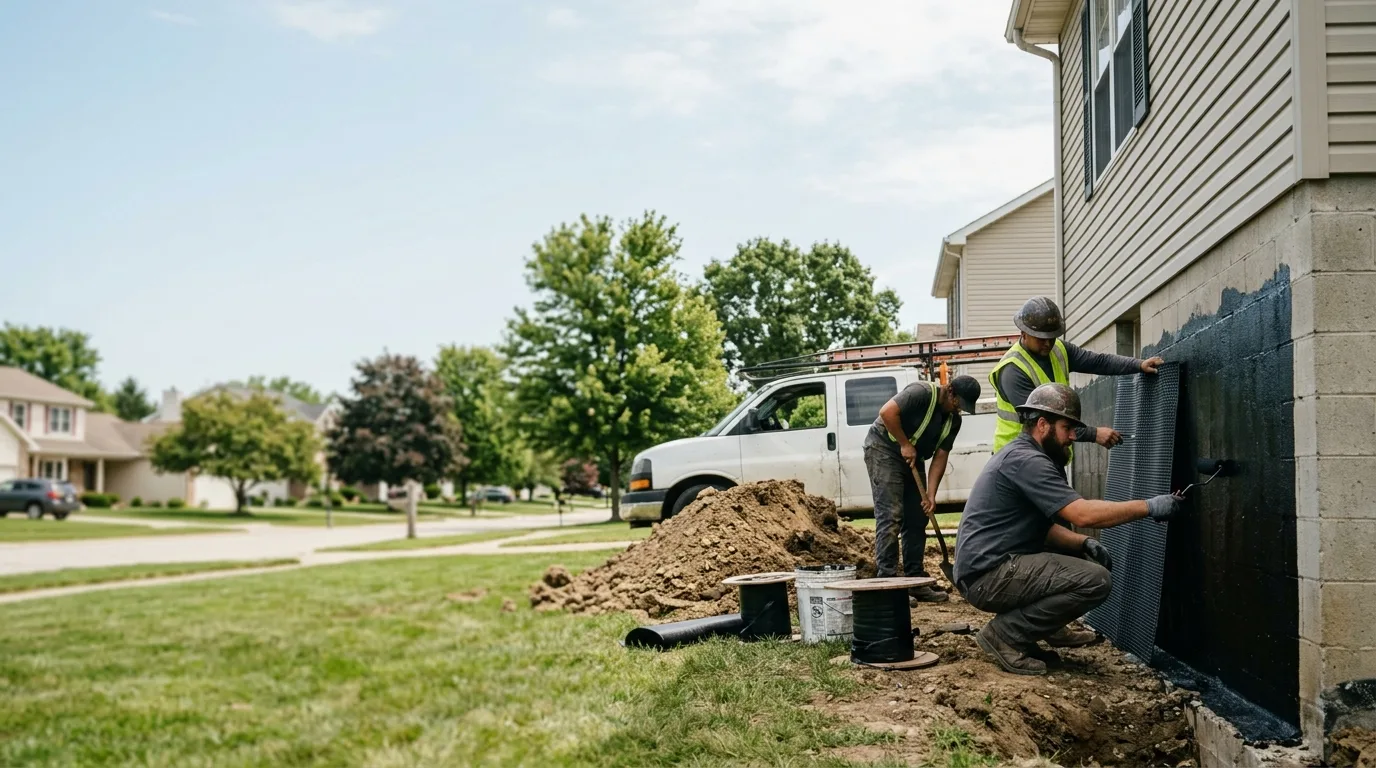 Basement Waterproofing in Morrison, IL near me